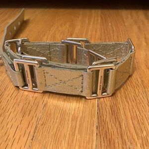 Michael Kors metallic belt